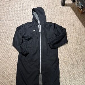 Black Speedo Hooded Jacket